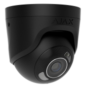 TurretCam HL (8 Mp/2.8 mm)-B - Caméra IP 110°, éclairage hybride, True WDR, microphone, PoE